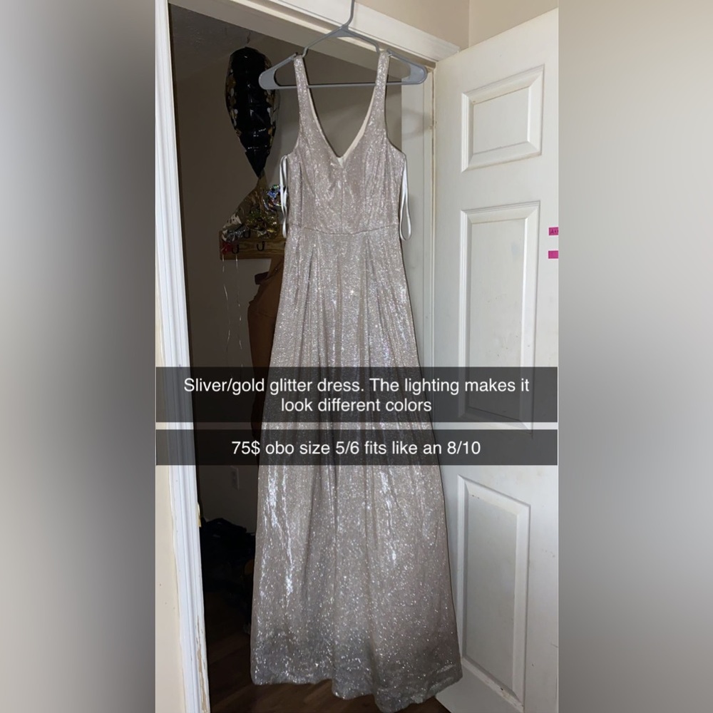 Glitter ball gown
